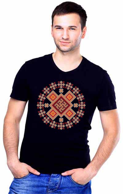 Принты на футболку славянские символы